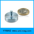 Super quality Ndfeb male thread magnet